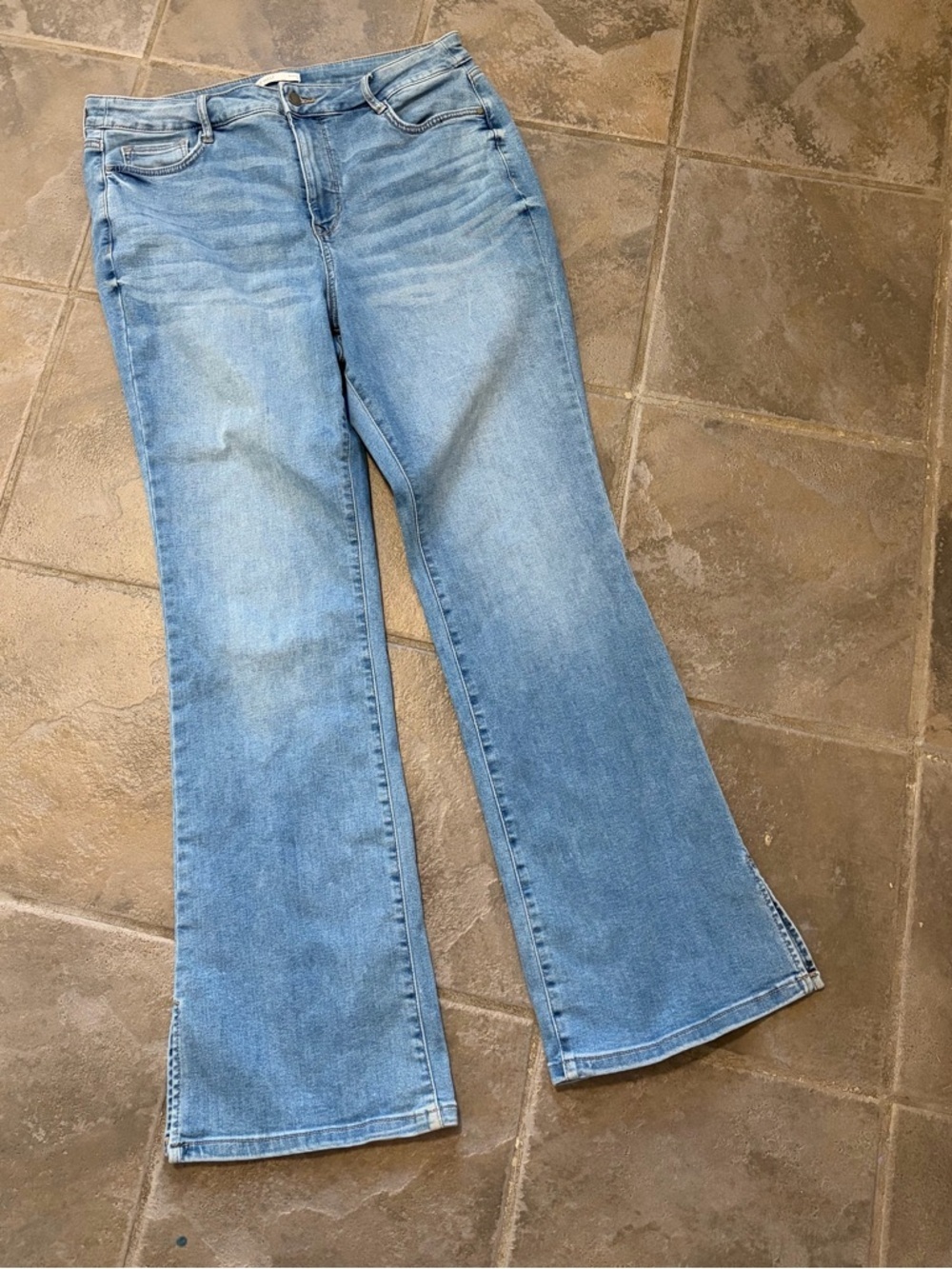 Nine West Light Blue Bootcut Jeans